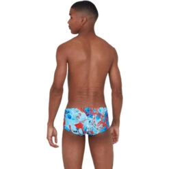 Speedo - ColourSplash Placement Digi 14cm Brief -Funky Trunks Store speedo coloursplash placement digi 14cm brief 3