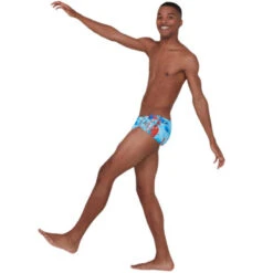 Speedo - ColourSplash Placement Digi 14cm Brief -Funky Trunks Store speedo coloursplash placement digi 14cm brief 5