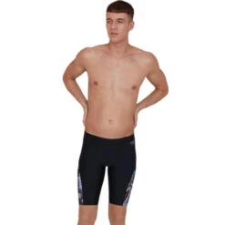 Speedo - ColourSplash V-Cut Jammer - Black/Red/White -Funky Trunks Store speedo coloursplash v cut jammer 4