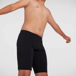 Speedo - Essentials Endurance+ Boys Jammer - Black -Funky Trunks Store speedo essentials endurance boys jammer black 4