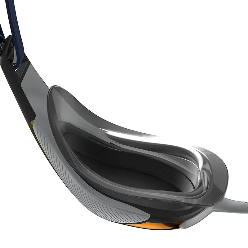 Speedo - Fastskin Hyper Elite Mirror Junior Goggle - White/Blue 6 Speedo - Fastskin Hyper Elite Mirror Junior Goggle - White/Blue - Image 4