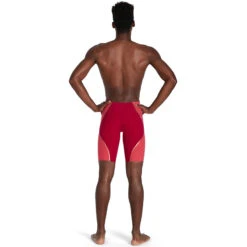 Speedo - Fastskin LZR Pure Intent High Waisted Jammer - Red 10 Speedo - Fastskin LZR Pure Intent High Waisted Jammer - Red -Funky Trunks Store speedo fastskin lzr pure intent high waisted jammer red 4