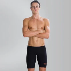 Speedo - Fastskin LZR Racer Element Jammer - Black/Brown -Funky Trunks Store speedo fastskin lzr racer element jammer black brown 4