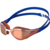 Speedo - Fastskin Pure Focus Mirror Goggle - Blue/Gold -Funky Trunks Store speedo fastskin pure focus mirror goggle blue gold 1