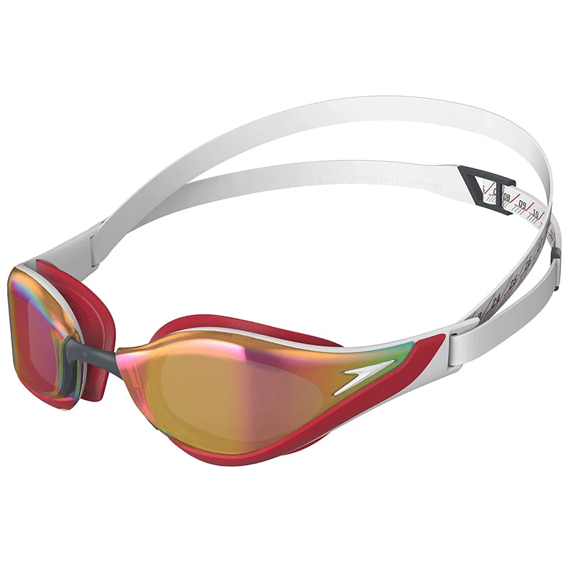 Speedo - Fastskin Pure Focus Mirror Goggle - White/Red 3 Speedo - Fastskin Pure Focus Mirror Goggle - White/Red