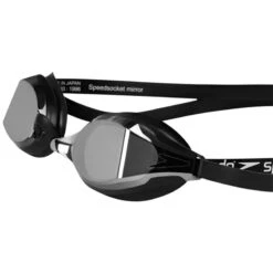 Speedo - Fastskin Speedsocket 2 Mirror Goggle - Black/Silver -Funky Trunks Store speedo fastskin speedsocket 2 mirror goggle black silver 5