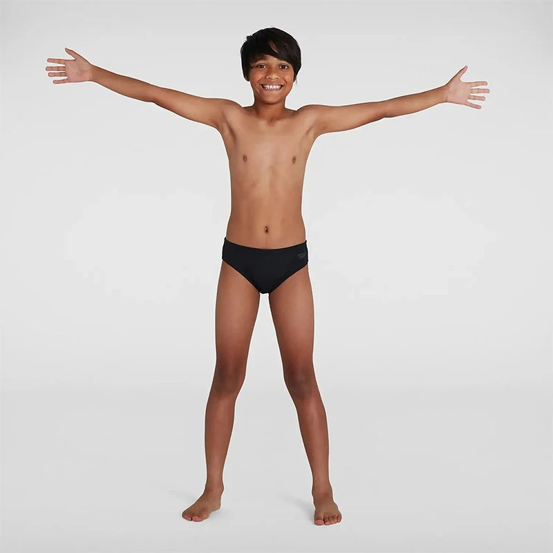 Speedo - Junior Essential Endurance+ 6.5cm Brief - Black 9 Speedo - Junior Essential Endurance+ 6.5cm Brief - Black - Image 7