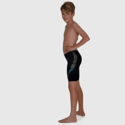 Speedo - Junior Hexagonal Jammer - Black 10 Speedo - Junior Hexagonal Jammer - Black -Funky Trunks Store speedo junior hexagonal jammer black 3