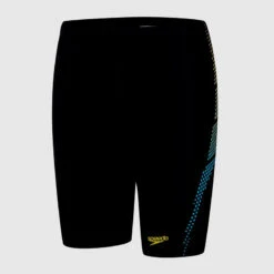 Speedo - Junior Hexagonal Jammer - Black 13 Speedo - Junior Hexagonal Jammer - Black -Funky Trunks Store speedo junior hexagonal jammer black 6