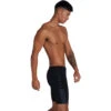 Speedo - Mens Boom Logo Splice Jammer - Black/Grey -Funky Trunks Store speedo mens boom logo splice jammer black grey 1