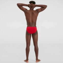 Speedo - Men's Eco Endurance+ 7cm Brief - Red -Funky Trunks Store speedo mens eco endurance 7cm brief red 3