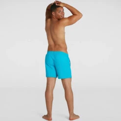 Speedo - Men's Essentials 16" Watershort - Blue -Funky Trunks Store speedo mens essentials 16 watershort blue 1 3