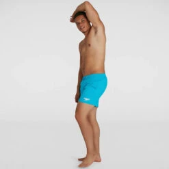 Speedo - Men's Essentials 16" Watershort - Blue -Funky Trunks Store speedo mens essentials 16 watershort blue 1 4