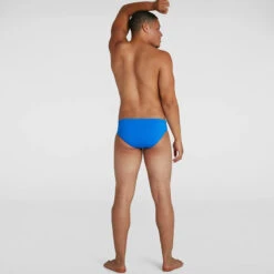 Speedo - Men's Essentials Endurance+ 7cm Brief - Blue -Funky Trunks Store speedo mens essentials endurance 7cm brief blue 5