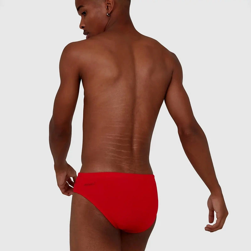 Speedo - Men's Essentials Endurance+ 7cm Brief - Red 9 Speedo - Men's Essentials Endurance+ 7cm Brief - Red - Image 7