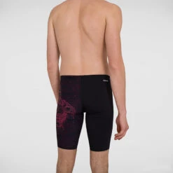 Speedo - Men's Marvel Placement V-Cut Jammer - Black/Red 16 Speedo - Men's Marvel Placement V-Cut Jammer - Black/Red -Funky Trunks Store speedo mens marvel placement v cut jammer black red 7