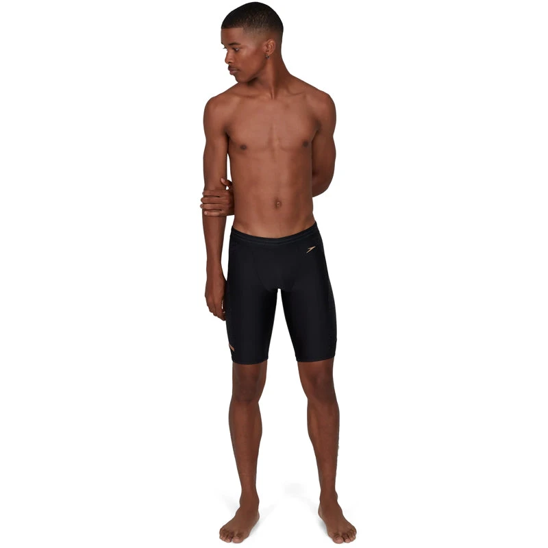 Speedo - Mesh Placement Jammer - Black/Grey 7 Speedo - Mesh Placement Jammer - Black/Grey - Image 5