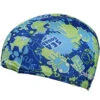 Speedo - Sea Squad Polyester Cap Swim Hat - Blue/Green 1 Speedo - Sea Squad Polyester Cap Swim Hat - Blue/Green -Funky Trunks Store speedo sea squad polyester cap swim hat assorted 2