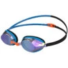 Speedo - Vengeance Mirror Goggle - Black/Blue -Funky Trunks Store speedo vengeance mirror goggle black blue 1