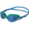 Speedo - Virtue Mirror Female Goggle - Green/Blue -Funky Trunks Store speedo virtue mirror female goggle green blue 1