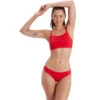 Speedo - Women's Eco Endurance+ Thinstrap Bikini 2Piece - Red -Funky Trunks Store speedo womens eco endurance thinstrap bikini 2piece red 1