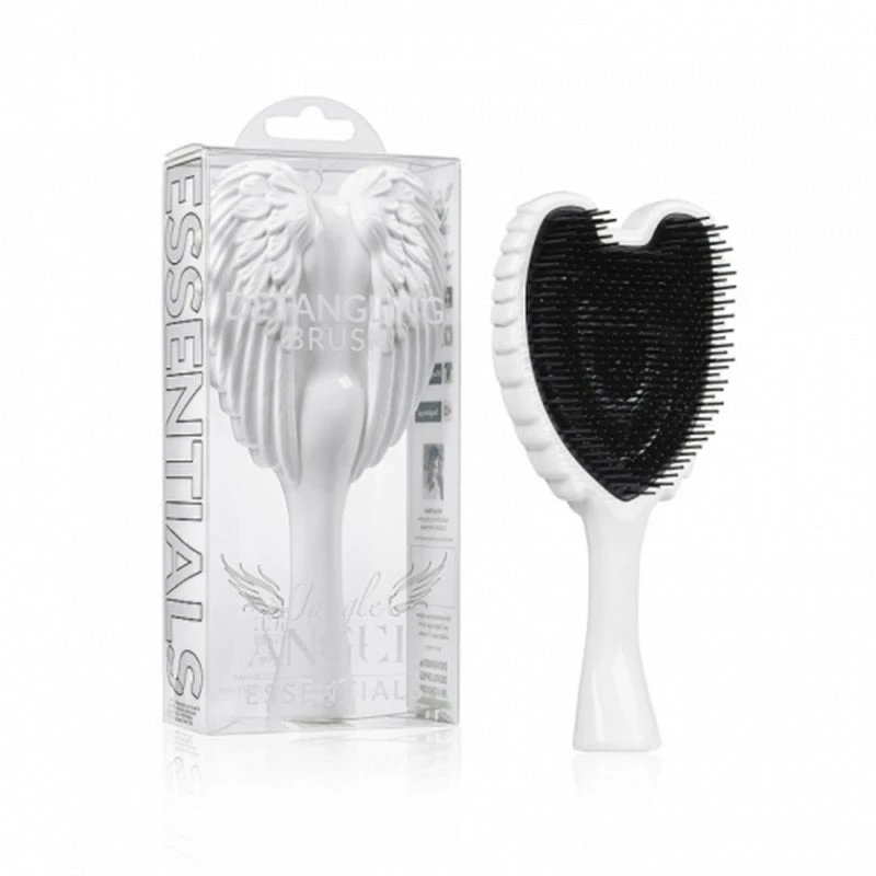 Tangle Angel Essentials - Hair Brush White / Black 5 Tangle Angel Essentials - Hair Brush White / Black - Image 3
