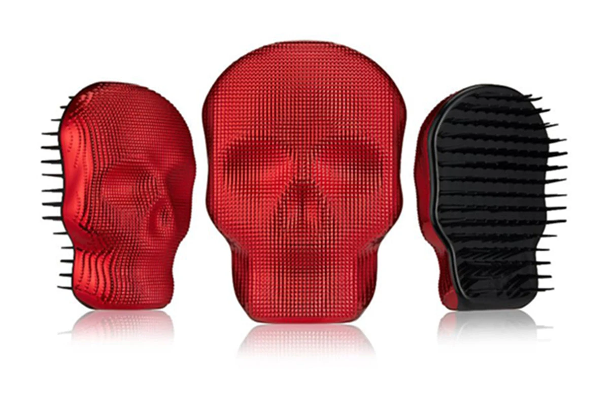 Tangle Angel Rebel - Hair Brush Red Chrome 5 Tangle Angel Rebel - Hair Brush Red Chrome - Image 3