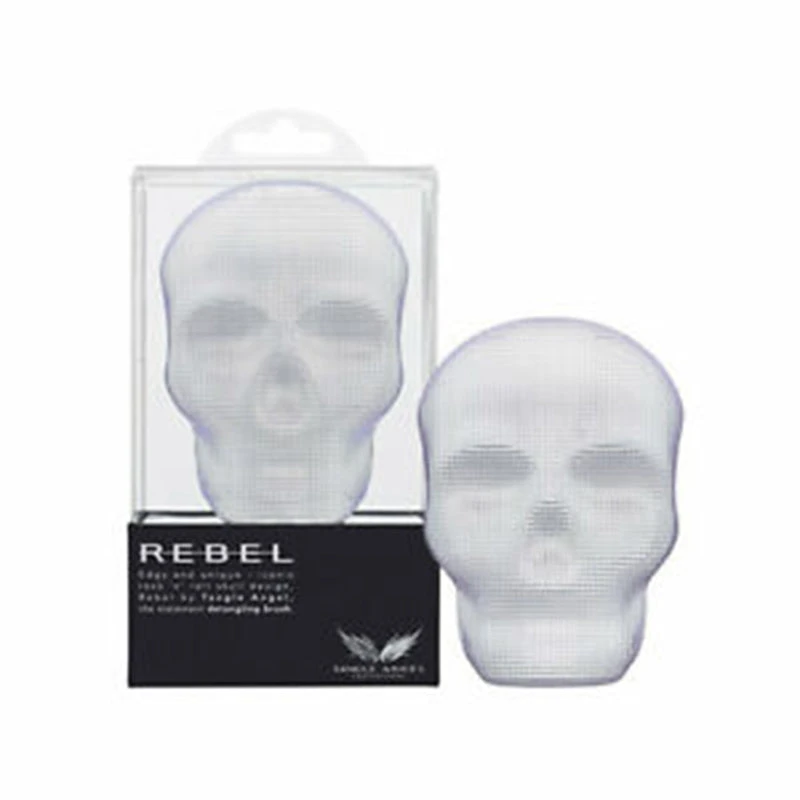 Tangle Angel Rebel - Hair Brush White Chrome 4 Tangle Angel Rebel - Hair Brush White Chrome - Image 2