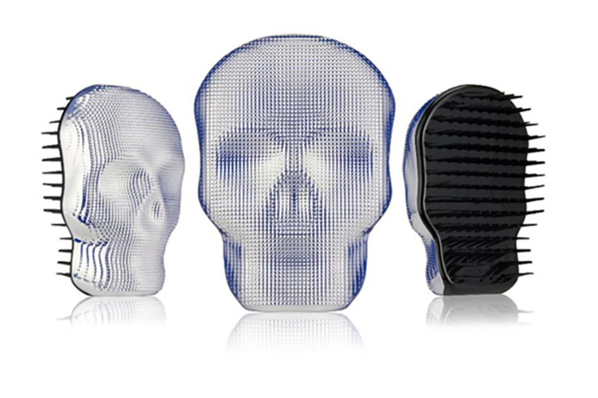 Tangle Angel Rebel - Hair Brush White Chrome 5 Tangle Angel Rebel - Hair Brush White Chrome - Image 3