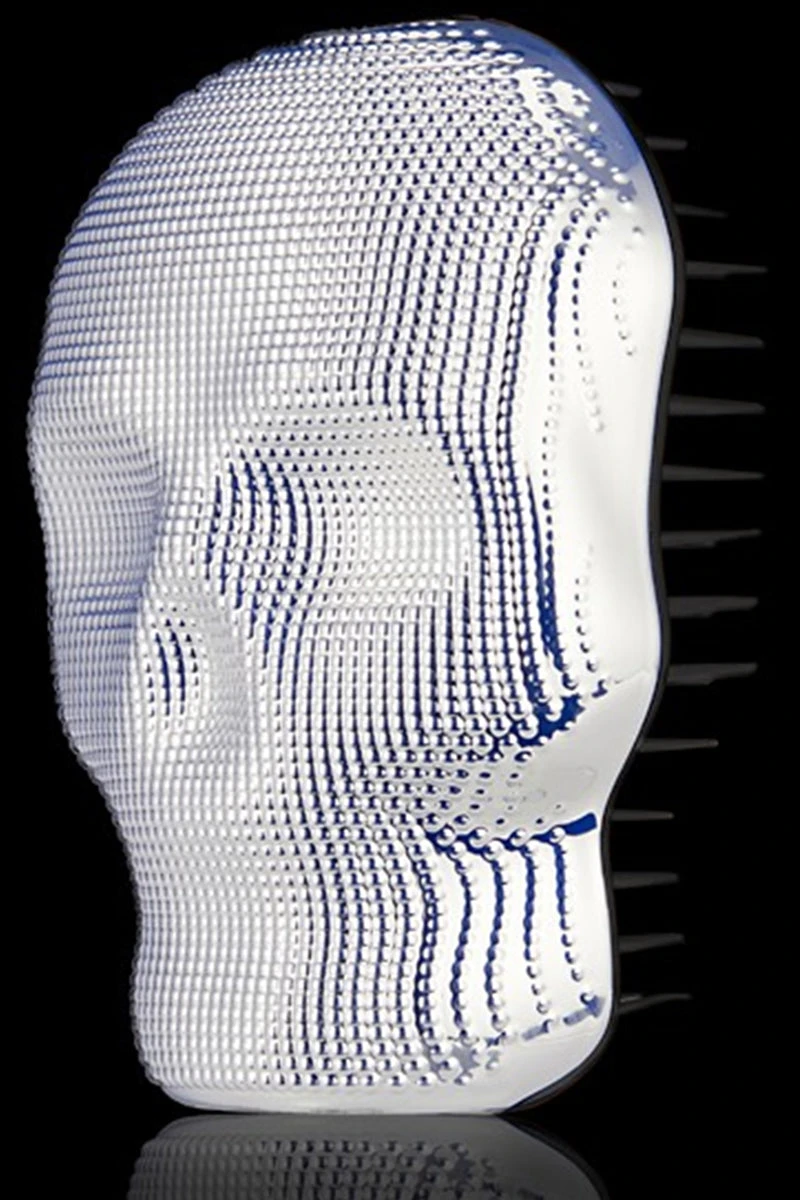 Tangle Angel Rebel - Hair Brush White Chrome 6 Tangle Angel Rebel - Hair Brush White Chrome - Image 4