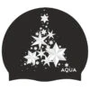Aqua Tree Christmas - Silicone Swim Hat -Funky Trunks Store tree christmas silicone swim hat 1