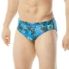 TYR - Azoic Male Training Allover Racer Durafast Briefs -Funky Trunks Store tyr azoic male allover racer dur 461 1