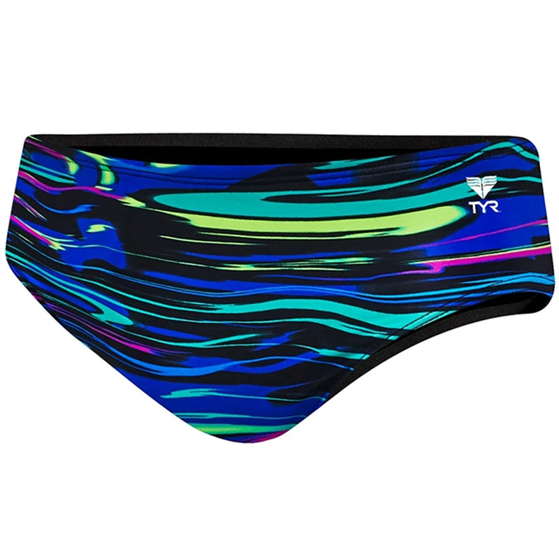 TYR - Mens Fresno Racer - Blue/Multi 3 TYR - Mens Fresno Racer - Blue/Multi
