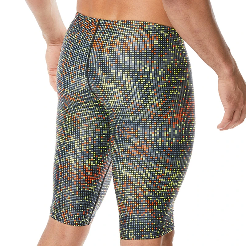 TYR - Men’s Atomic All Over Jammer Swimsuit - Black/Multi 4 TYR - Men’s Atomic All Over Jammer Swimsuit - Black/Multi - Image 2