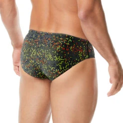 TYR - Men’s Atomic Racer Swimsuit - Black/Multi 6 TYR - Men’s Atomic Racer Swimsuit - Black/Multi -Funky Trunks Store tyr men s atmoic racer swimsuit black multi 2