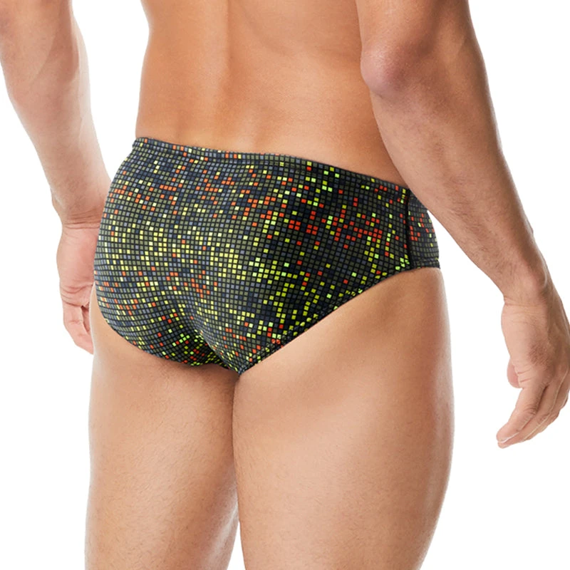 TYR - Men’s Atomic Racer Swimsuit - Black/Multi 4 TYR - Men’s Atomic Racer Swimsuit - Black/Multi - Image 2