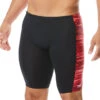 TYR - Men’s Castaway Hero Jammer Swimsuit - Red -Funky Trunks Store tyr men s castaway hero jammer swimsuit red 1