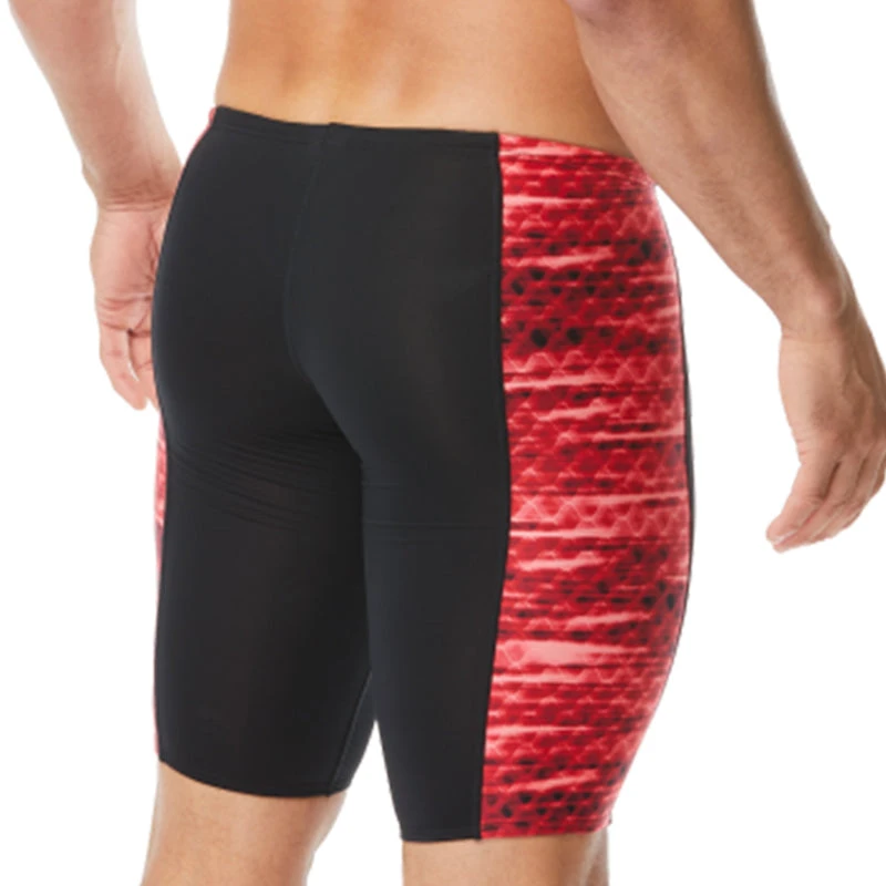 TYR - Men’s Castaway Hero Jammer Swimsuit - Red 4 TYR - Men’s Castaway Hero Jammer Swimsuit - Red - Image 2