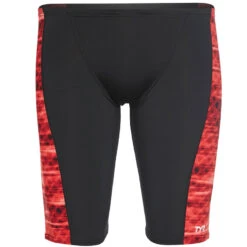 TYR - Men’s Castaway Hero Jammer Swimsuit - Red 10 TYR - Men’s Castaway Hero Jammer Swimsuit - Red -Funky Trunks Store tyr men s castaway hero jammer swimsuit red 4
