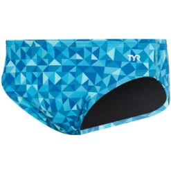 TYR - Men’s Optic Racer Swimsuit - Teal/Multi -Funky Trunks Store tyr men s optic racer swimsuit teal multi 3