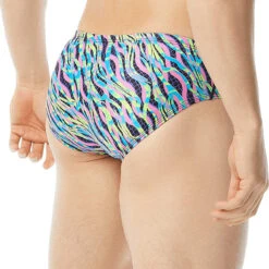 TYR - Men’s Zazu All Over Racer Swimsuit - Pink/Blue -Funky Trunks Store tyr men s zazu all over racer swimsuit pink blue 2