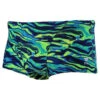 TYR - Miramar All Over Mens Trunks - Blue/Green -Funky Trunks Store tyr miramar all over mens trunks blue green 1