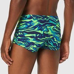 TYR - Miramar All Over Mens Trunks - Blue/Green -Funky Trunks Store tyr miramar all over mens trunks blue green 4