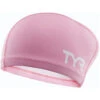 TYR - Silicone Comfort Long Hair Adult Swim Cap - Pink -Funky Trunks Store tyr silicone comfort long hair adult swim cap pink