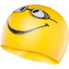 TYR - Smiley Have A Nice Day Silicone Swim Hat -Funky Trunks Store tyr smiley have a nice day silicone swim hat 1