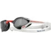 TYR - Tracer-X Elite Racing Adult Goggles - Smoke/Red -Funky Trunks Store tyr tracer x elite racing adult goggles smoke red