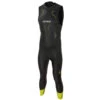 Zone3 - Mens Sleeveless Vision Wetsuit - Black/Green -Funky Trunks Store zone3 mens sleeveless vision wetsuit black green 1