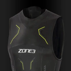 Zone3 - Mens Sleeveless Vision Wetsuit - Black/Green -Funky Trunks Store zone3 mens sleeveless vision wetsuit black green 4
