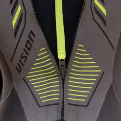 Zone3 - Mens Sleeveless Vision Wetsuit - Black/Green -Funky Trunks Store zone3 mens sleeveless vision wetsuit black green 6